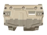 Защита картера и КПП Sheriff для Шкода Рапид 2014-2022, модель №5, алюминий 4мм, арт:21.2419 V2-1