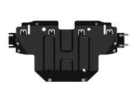 Защита радиатора Sheriff на Мерседес Х класс 2018-2020, модель №6, сталь 2,5мм, арт:13.3865