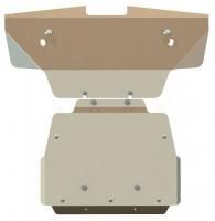 Защита картера Sheriff для Ленд Ровер Рендж Ровер Спорт 2005-2013, модель №6, алюминий 5мм, арт:34.1232