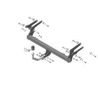 Фаркоп Motodor на Тойота РАВ 4 2019-2022, арт:92526-A