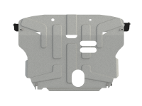 Защита картера и КПП Sheriff для Киа Селтос 2020-2024, модель №2, алюминий 4мм, арт:11.4491