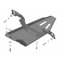 Защита заднего дифференциала Motodor для Ленд Ровер Фрилендер II 2006-2015, сталь 3мм, арт:MO.13223