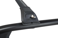 Багажник на рейлинги Turtle Tourmaline V1 черный, арт:TUR.V1.B