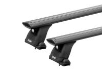 Багажник на крышу LUX черные дуги аэро-тревел (82мм) 1,2м на Форд C-MAX 2003-2010, арт:21180-65B Багажник на крышу LUX черные дуги аэро-тревел (82мм) 1,2м на Форд C-MAX 2003-2010, арт:21180-65B