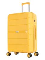 Чемодан средний L'Case SINGAPORE (M) желтый, 67.5х45х27.5, арт:Ch0844