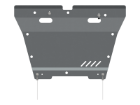 Защита картера и КПП Sheriff на Хендай Соната 5 2005-2010, модель №1, алюминий 5мм, арт:10.0835 Защита картера и КПП Sheriff на Хендай Соната 5 2005-2010, модель №1, алюминий 5мм, арт:10.0835