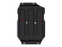 Защита КПП Sheriff на Ниссан Навара 2015-2018, модель №2, сталь 2,5мм, арт:15.3165