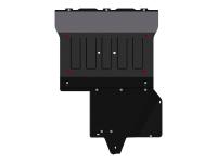 Защита картера и КПП Sheriff на Мерседес V класс W447 2017-2021, модель №3, сталь 2мм, арт:13.3438