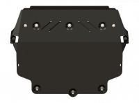 Защита картера и КПП Sheriff для Фольксваген Пассат Б7 2011-2015, модель №1, сталь 2мм, арт:26.2060