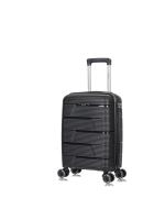 Чемодан маленький L'Case Manila (XS) черный, 53.5х33.5х21, арт:Ch1100