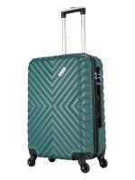 Чемодан средний L'Case New Delhi (M) темно-зеленый, 62х41х24, арт:Ch0811