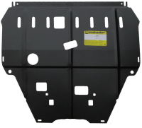 Защита картера и КПП Motodor для Ситроен С4 Гранд Пикассо 2006-2014, сталь 2мм, арт:MO.00413