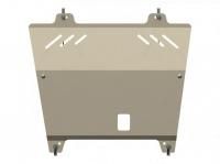 Защита картера и КПП Sheriff на Ниссан Кашкай 2007-2014, модель №2, алюминий 5мм, арт:15.1105