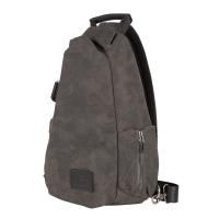 Однолямочный рюкзак Polar П0134 коричневый, арт:Ruk0597