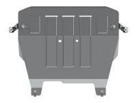 Защита картера и КПП Sheriff для Форд Фиеста ST 2013-2015, модель №2, алюминий 4мм, арт:08.2945