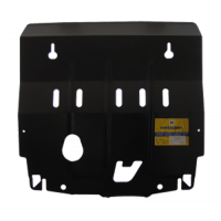 Защита картера и КПП Motodor для Рено Колеос 2008-2017, сталь 2мм, арт:MO.01714