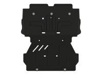 Защита картера и радиатора Sheriff для Хавал Н5 2020-2022, модель №5, сталь 2,5мм, арт:28.4624
