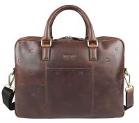 Сумка через плечо Mano 1919 "Don Leon" коричневый 41х29,5х8,5 см, арт:M191920841