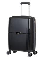 Чемодан маленький L'Case Colombo (S+) черный, 60х38х24, арт:Ch1052