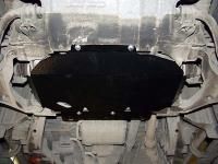 Защита радиатора Sheriff на Ниссан Навара 2005-2010, модель №11, сталь 2,5мм, арт:15.1330 N2