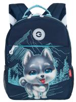 Детский рюкзак GRIZZLY RK-477-4, темно-синий, 22х28х10