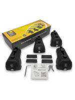 Комплект опор Евродеталь для крепления на интегрированные рейлинги, с замком, арт:ET2015F