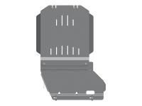 Защита КПП и РК Sheriff для Шевроле Тахо 2014-2021, модель №6, алюминий 5мм, арт:04.2836 V3-1
