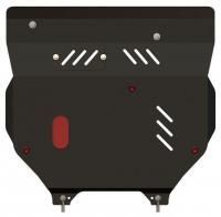 Защита картера и КПП Sheriff на Джип Компас 2006-2010, модель №1, сталь 2мм, арт:04.0951