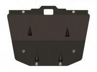 Защита картера Sheriff на Мерседес Е класс W211 2002-2009, модель №2, сталь 2мм, арт:13.0794