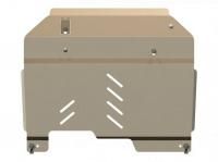 Защита картера и КПП Sheriff для Шевроле Каптива 2006-2011, модель №2, алюминий 5мм, арт:04.1074-1