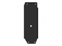 Защита бензобака Sheriff для Мицубиси Л200 2006-2015, модель №4, сталь 3мм, арт:14.2468