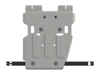 Защита КПП и РК Sheriff для Фольксваген Амарок 2016-2024, модель №6, алюминиевый сплав 4 мм, арт:26.4240