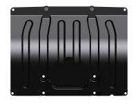 Защита радиатора Sheriff на БМВ Х3 G01 2017-2024, модель №8, сталь 2мм, арт:03.3742-2