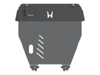 Защита картера и КПП Sheriff для Хонда Пилот 2008-2011, модель №2, алюминий 5мм, арт:09.1507