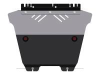 Защита картера и КПП Sheriff на Рено Меган 3 2008-2016, модель №2, сталь 2мм, арт:18.2520-2