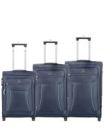 Комплект чемоданов 4ROADS 228 (S, M, L) синий, 3шт., арт:Ch1207