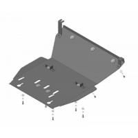 Защита картера и радиатора Motodor для Фольксваген Амарок 2016-2024, сталь 3 мм, арт:MO.12723