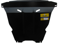 Защита картера и КПП Motodor для Киа Пиканто 2004-2011, сталь 2мм, арт:MO.01026