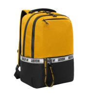 Рюкзак GRIZZLY RU-337-2 черный-желтый, 29х43х15