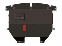 Защита картера и КПП Sheriff на Фиат Добло 2004-2015, модель №1, сталь 2мм, арт:07.0874 Защита картера и КПП Sheriff на Фиат Добло 2004-2015, модель №1, сталь 2мм, арт:07.0874