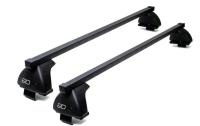 Багажник на крышу ED прямоугольные дуги 1,25м на Хендай i30 2017-2023 (без рейлингов), арт:ED-5754