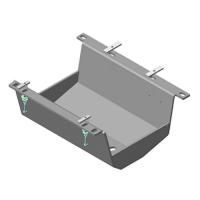 Защита кожуха аккумулятора Motodor для Ленд Ровер Рендж Ровер Вог 2013-2022, алюминий 5мм, арт:MO.33218