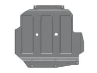 Защита картера Sheriff на Ниссан Навара 2015-2018, модель №6, алюминий 4мм, арт:15.3164