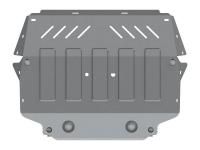 Защита картера и КПП Sheriff для Шкода Йети 2009-2018, модель №2, алюминий 4мм, арт:21.3067-1