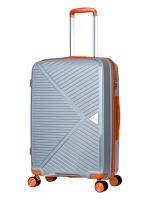 Чемодан средний L'Case Lyon (M) серый, 66х44х25.5, арт:Ch0928