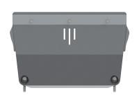 Защита картера и КПП Sheriff для Мазда СХ-5 2017-2024, модель №2, алюминий 5мм, арт:12.2155 V1 Aluminium