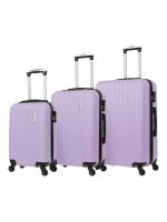 Комплект чемоданов L'Case Krabi (XS, M, L) лиловый, 3 шт., арт:Ch1152