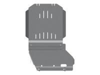 Защита КПП и РК Sheriff для Шевроле Тахо 2014-2021, модель №3, алюминий 5мм, арт:04.2836-1