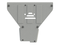 Защита КПП Sheriff на Порше Кайен 2018-2022, модель №3, алюминий 4мм, арт:35.4098 Защита КПП Sheriff на Порше Кайен 2018-2022, модель №3, алюминий 4мм, арт:35.4098