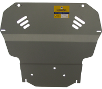 Защита картера и КПП Motodor для Фольксваген Гольф 6 2008-2012, алюминий 5мм, арт:MO.32705-6